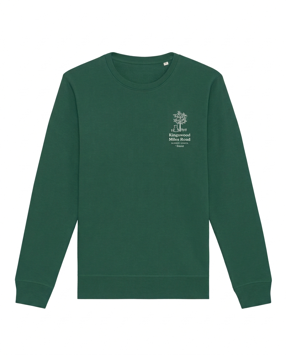 Bottle green sweatshirt
